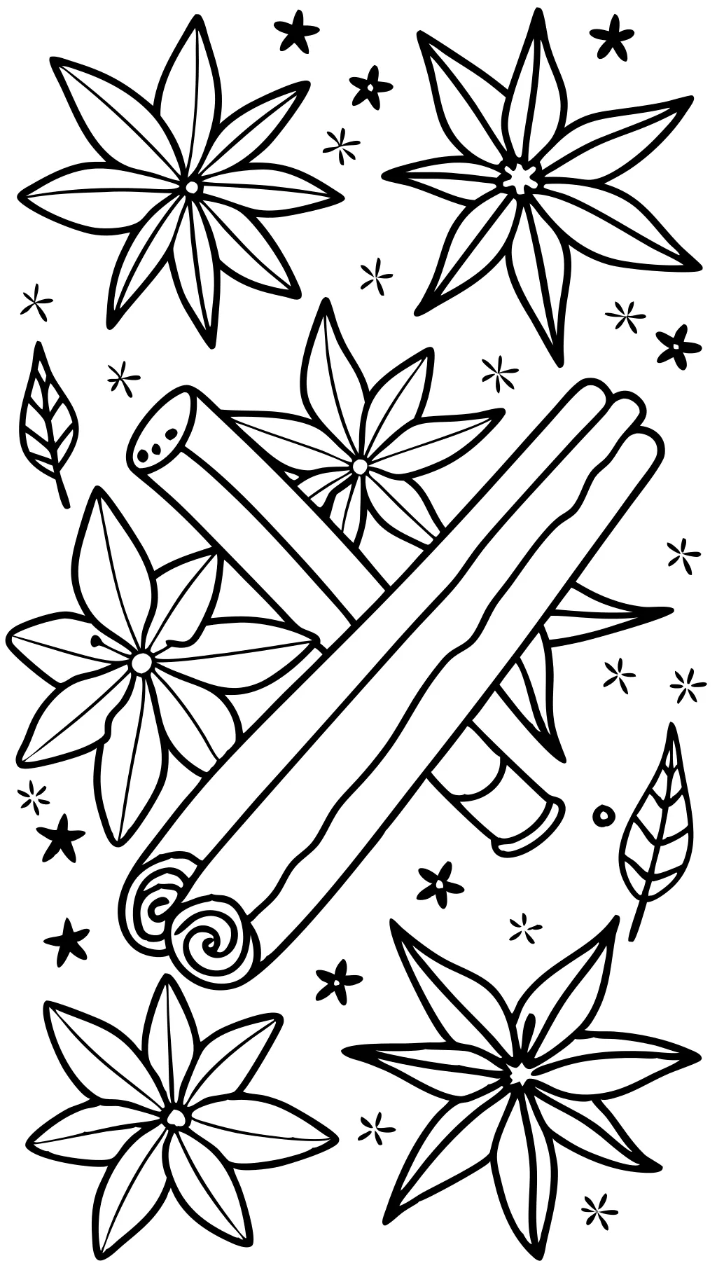 coloriage de cannelle